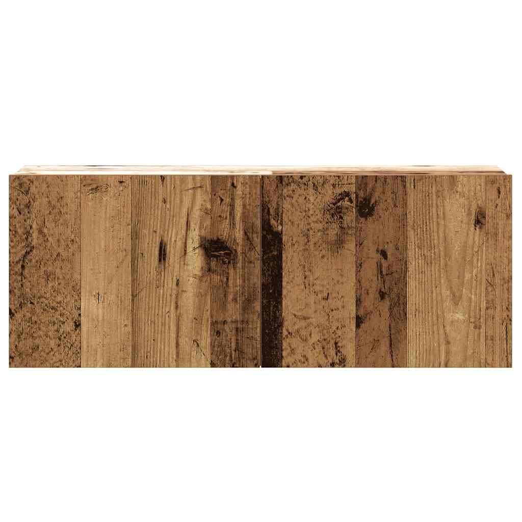 vidaXL 6 Piece TV Cabinet Set Wall-mounted Old Wood Engineered Wood