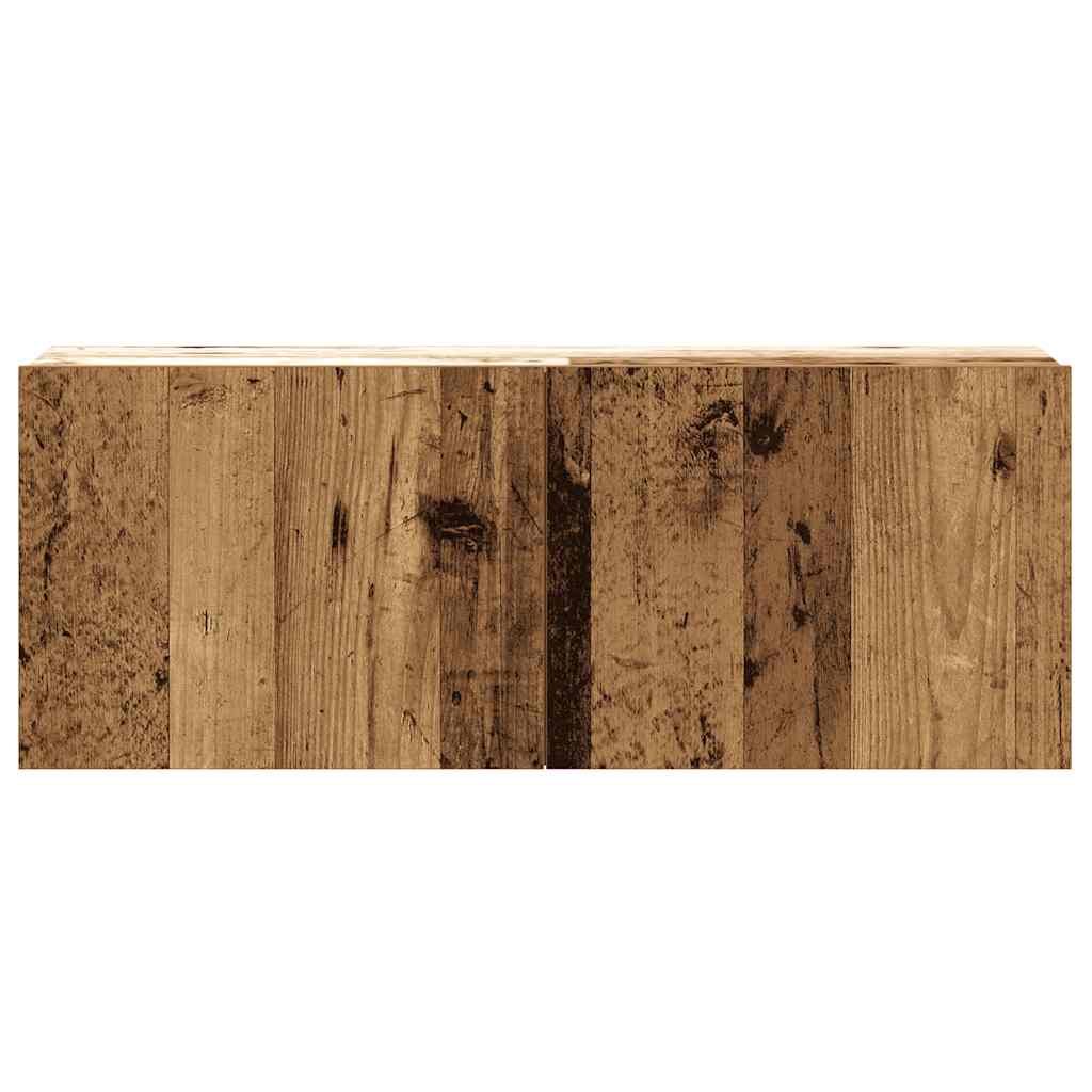 vidaXL 5 Piece TV Cabinet Set Wall-mounted Old Wood Engineered Wood