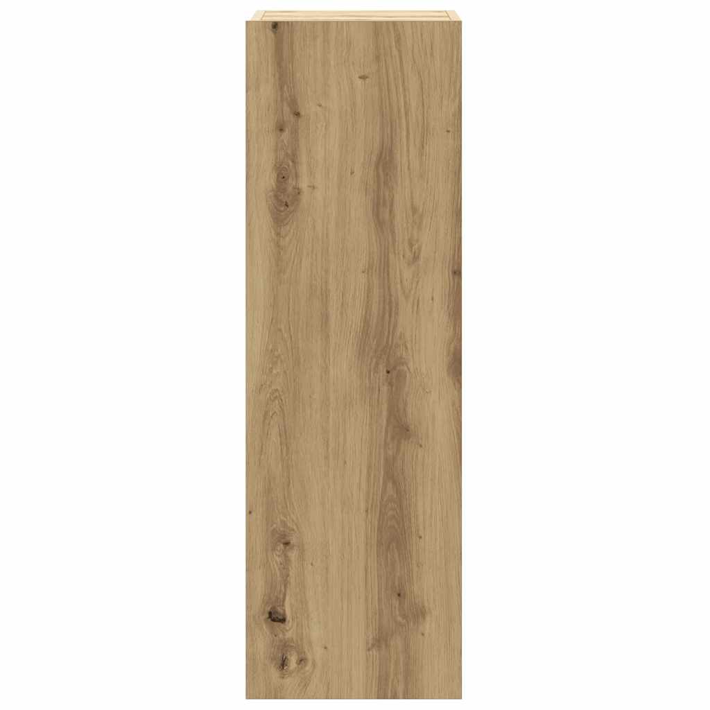 vidaXL 5 Piece TV Cabinet Set Wall-mounted Artisan Oak Engineered Wood