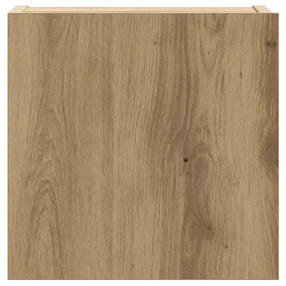 vidaXL 5 Piece TV Cabinet Set Wall-mounted Artisan Oak Engineered Wood