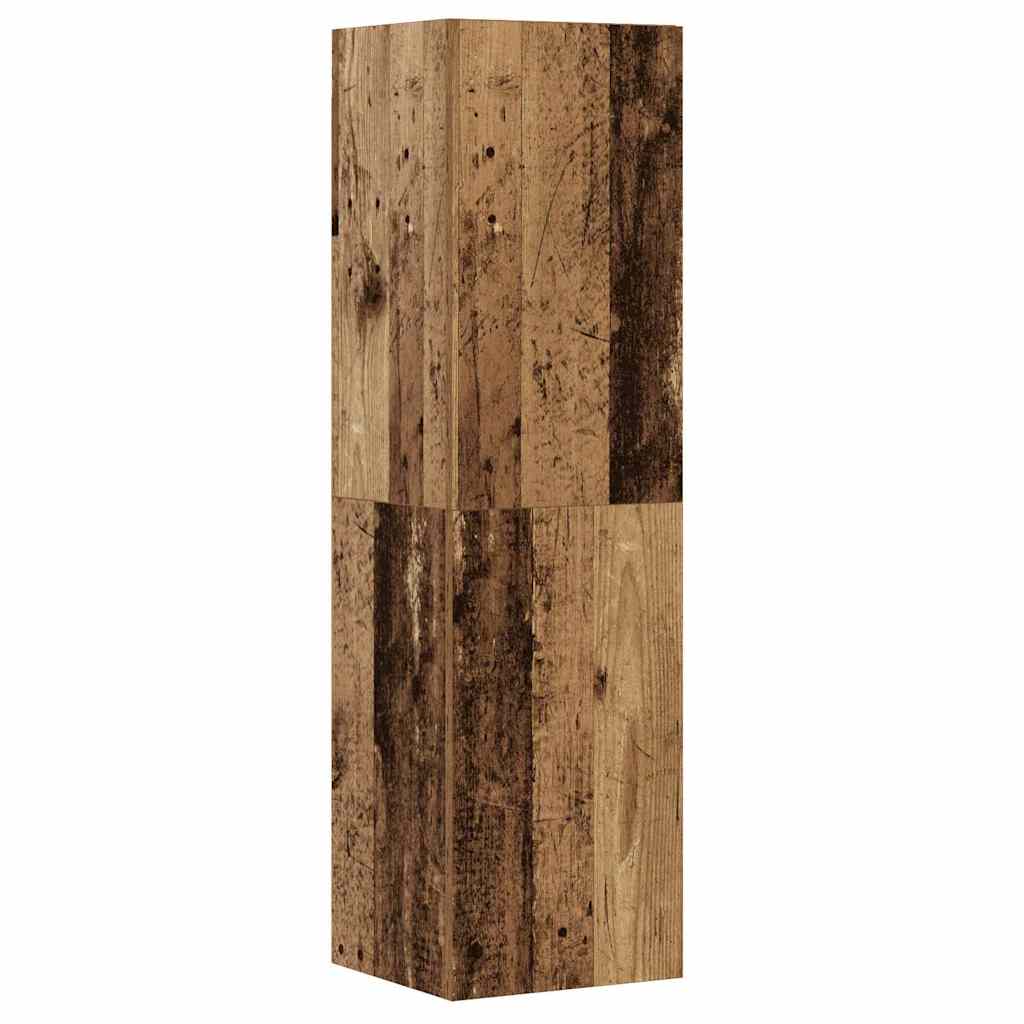 vidaXL 5 Piece TV Cabinet Set Wall-mounted Old Wood Engineered Wood
