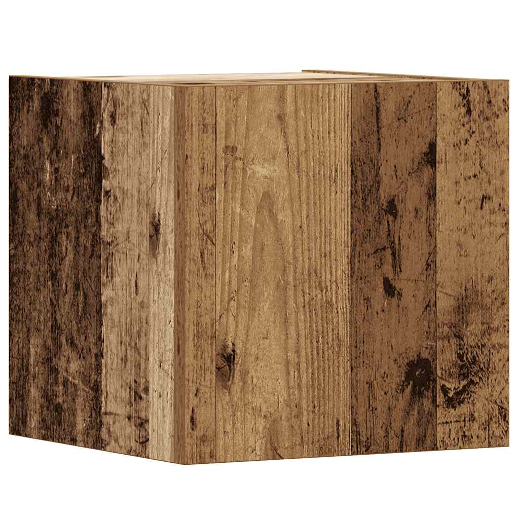 vidaXL 5 Piece TV Cabinet Set Wall-mounted Old Wood Engineered Wood