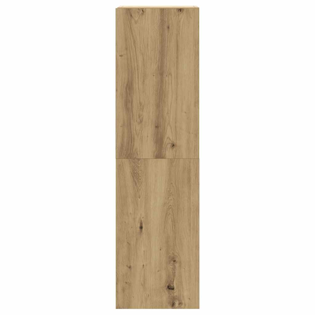 vidaXL 5 Piece TV Cabinet Set Wall-mounted Artisan Oak Engineered Wood