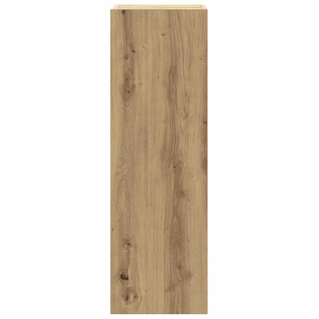 vidaXL 6 Piece TV Cabinet Set Wall-mounted Artisan Oak Engineered Wood