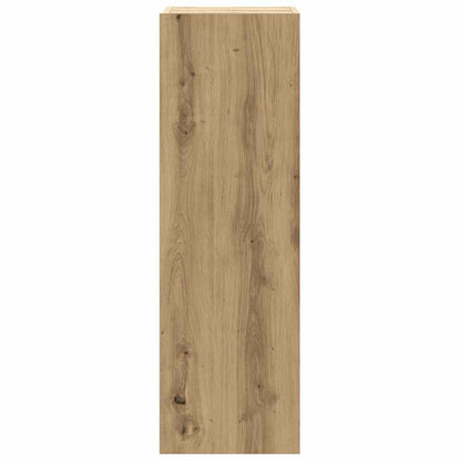 vidaXL 8 Piece TV Cabinet Set Wall-mounted Artisan Oak Engineered Wood