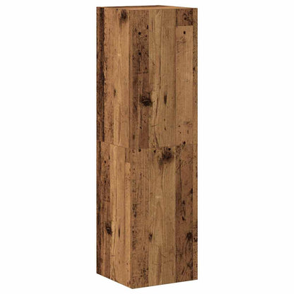 vidaXL 7 Piece TV Cabinet Set Wall-mounted Old Wood Engineered Wood