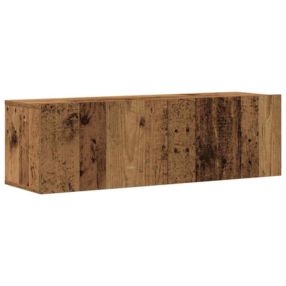 vidaXL 6 Piece TV Cabinet Set Wall-mounted Old Wood Engineered Wood