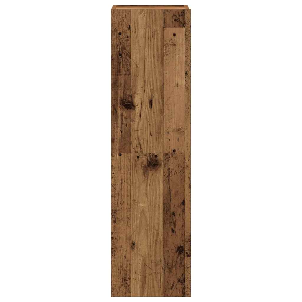 vidaXL 6 Piece TV Cabinet Set Wall-mounted Old Wood Engineered Wood