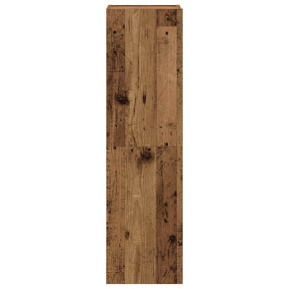 vidaXL 6 Piece TV Cabinet Set Wall-mounted Old Wood Engineered Wood