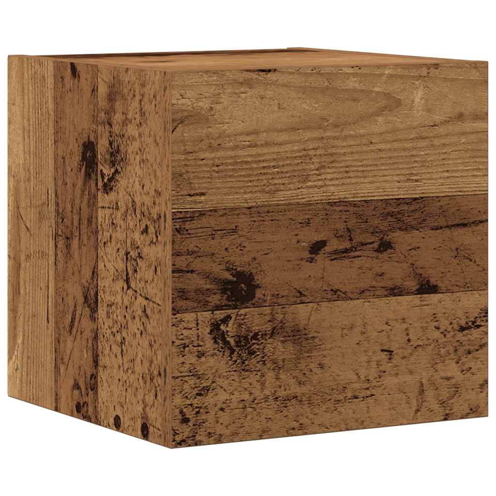 vidaXL 6 Piece TV Cabinet Set Wall-mounted Old Wood Engineered Wood