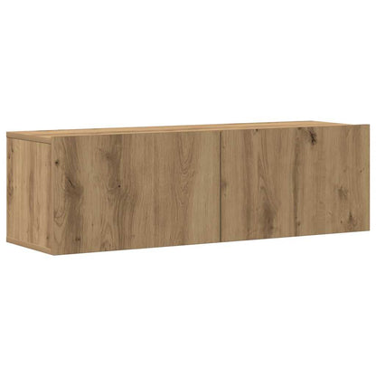 vidaXL 6 Piece TV Cabinet Set Wall-mounted Artisan Oak Engineered Wood