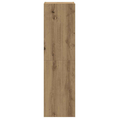 vidaXL 6 Piece TV Cabinet Set Wall-mounted Artisan Oak Engineered Wood