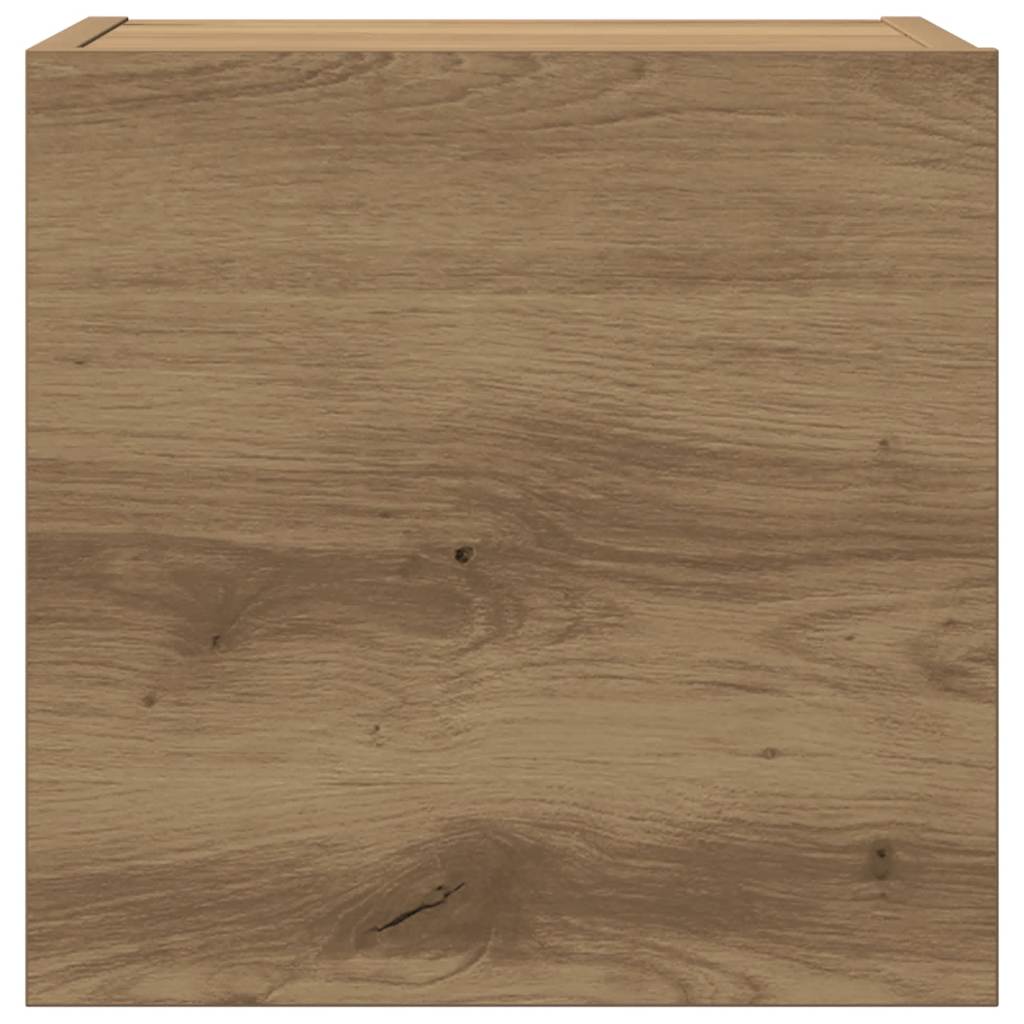 vidaXL 5 Piece TV Cabinet Set Wall-mounted Artisan Oak Engineered Wood