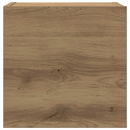 vidaXL 5 Piece TV Cabinet Set Wall-mounted Artisan Oak Engineered Wood