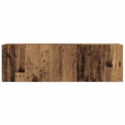 vidaXL 8 Piece TV Cabinet Set Wall-mounted Old Wood Engineered Wood