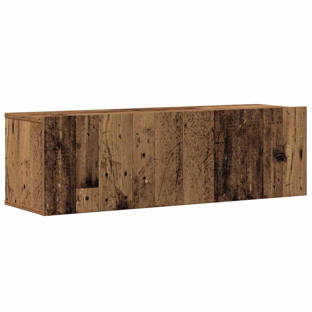 vidaXL 6 Piece TV Cabinet Set Wall-mounted Old Wood Engineered Wood