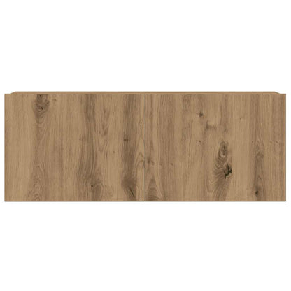 vidaXL 6 Piece TV Cabinet Set Wall-mounted Artisan Oak Engineered Wood