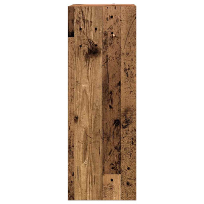 vidaXL 4 Piece TV Cabinet Set Wall-mounted Old Wood Engineered Wood