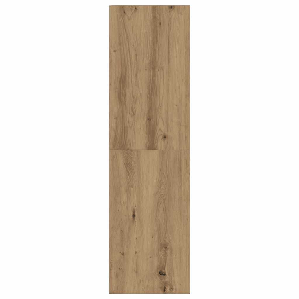 vidaXL 4 Piece TV Cabinet Set Wall-mounted Artisan Oak Engineered Wood