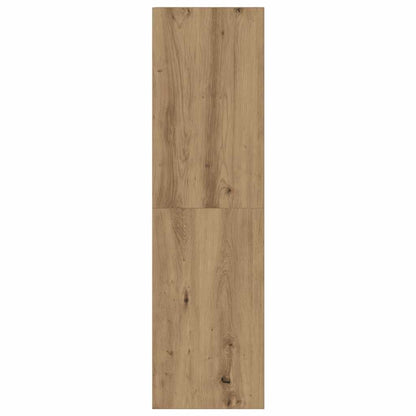 vidaXL 4 Piece TV Cabinet Set Wall-mounted Artisan Oak Engineered Wood