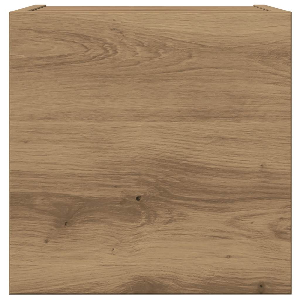 vidaXL 4 Piece TV Cabinet Set Wall-mounted Artisan Oak Engineered Wood