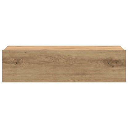 vidaXL Bedside Cabinet Artisan Oak 60x35 cm Engineered Wood