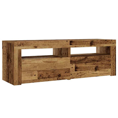 vidaXL Bedside Cabinet | Set of 2 | Old wood | Engineered wood | Medium