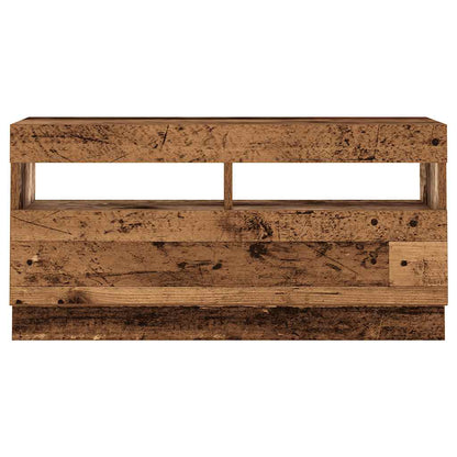 vidaXL TV Cabinet | Old wood | Engineered wood | Large | Adjustable Armrests