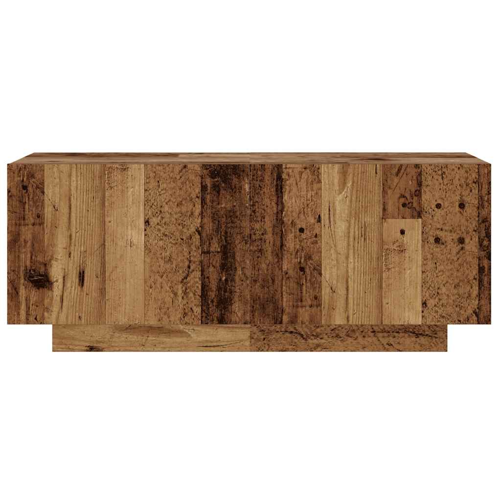 vidaXL TV Cabinet | Old wood | Engineered wood | Large | Adjustable Armrests