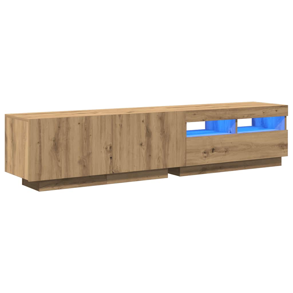 vidaXL TV Cabinet | Artisan Oak | Engineered Wood | Large | TV Cabinet