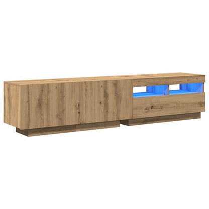 vidaXL TV Cabinet | Artisan Oak | Engineered Wood | Large | TV Cabinet