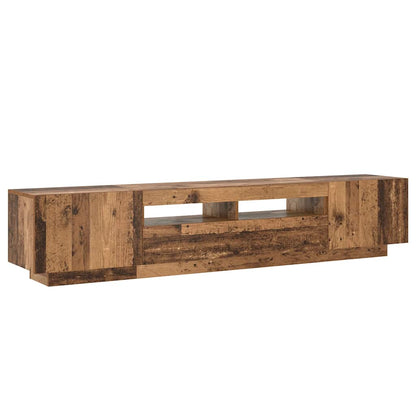 vidaXL TV Cabinet | Old wood | Engineered wood | 200x35x40 cm | TV Cabinet