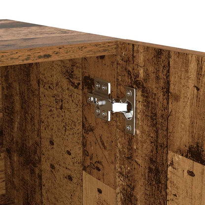 vidaXL TV Cabinet | Old wood | Engineered wood | 200x35x40 cm | TV Cabinet
