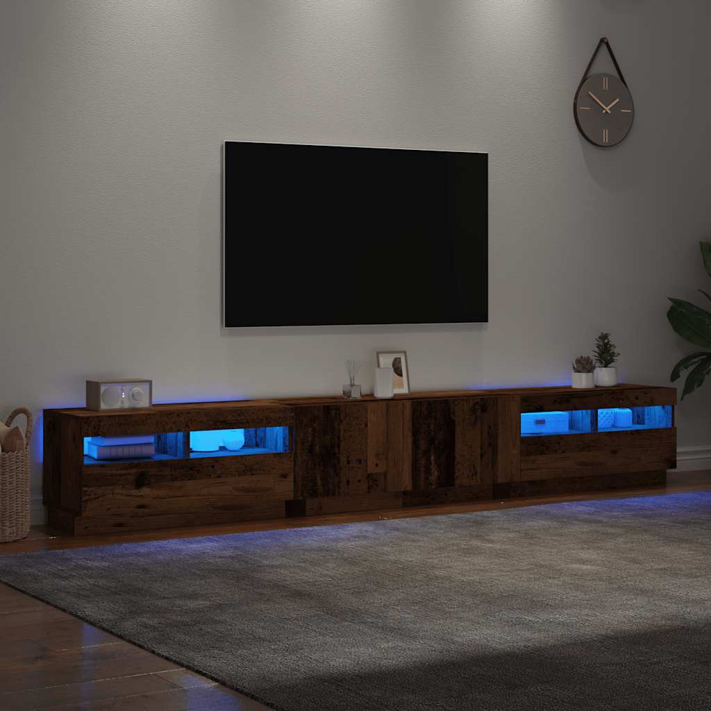 vidaXL TV Cabinet | Old wood | Engineered wood | Large | TV Cabinet