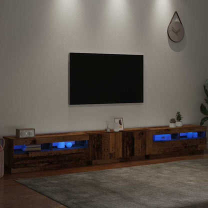 vidaXL Tv Cabinet | Old wood | Engineered wood | Large | Tv Cabinet