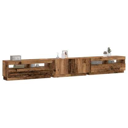 vidaXL Tv Cabinet | Old wood | Engineered wood | Large | Tv Cabinet