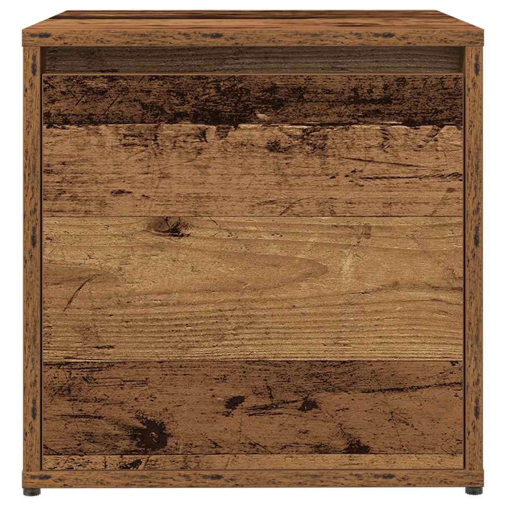 vidaXL Hallway Furniture Set Old Wood Engineered Wood