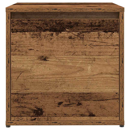 vidaXL Hallway Furniture Set Old Wood Engineered Wood