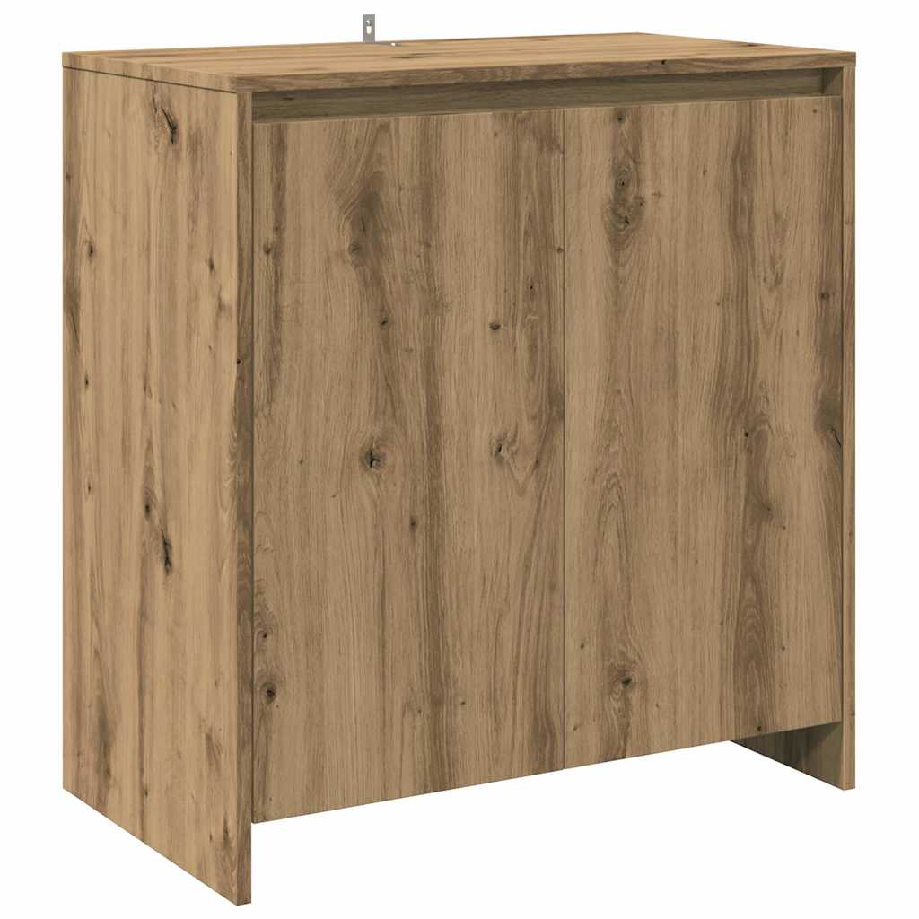 vidaXL 3 Piece Sideboard Artisan Oak Engineered Wood
