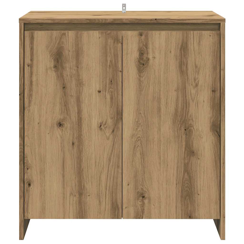 vidaXL 3 Piece Sideboard Artisan Oak Engineered Wood