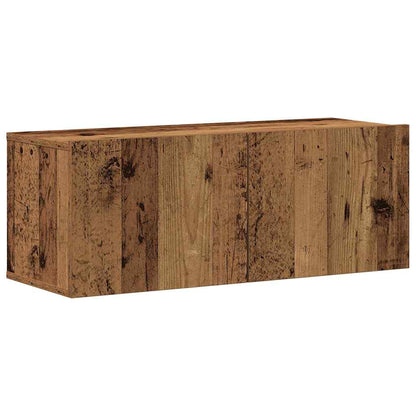 vidaXL 5 Piece TV Cabinet Set Wall-mounted Old Wood Engineered Wood