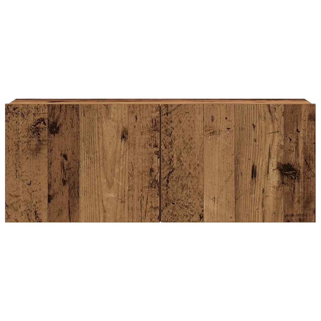 vidaXL 5 Piece TV Cabinet Set Wall-mounted Old Wood Engineered Wood