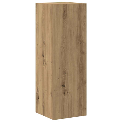 vidaXL 5 Piece TV Cabinet Set Wall-mounted Artisan Oak Engineered Wood