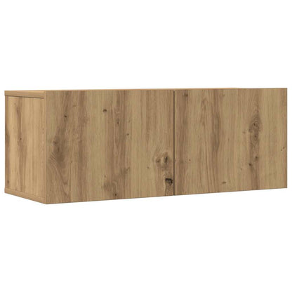 vidaXL 5 Piece TV Cabinet Set Wall-mounted Artisan Oak Engineered Wood