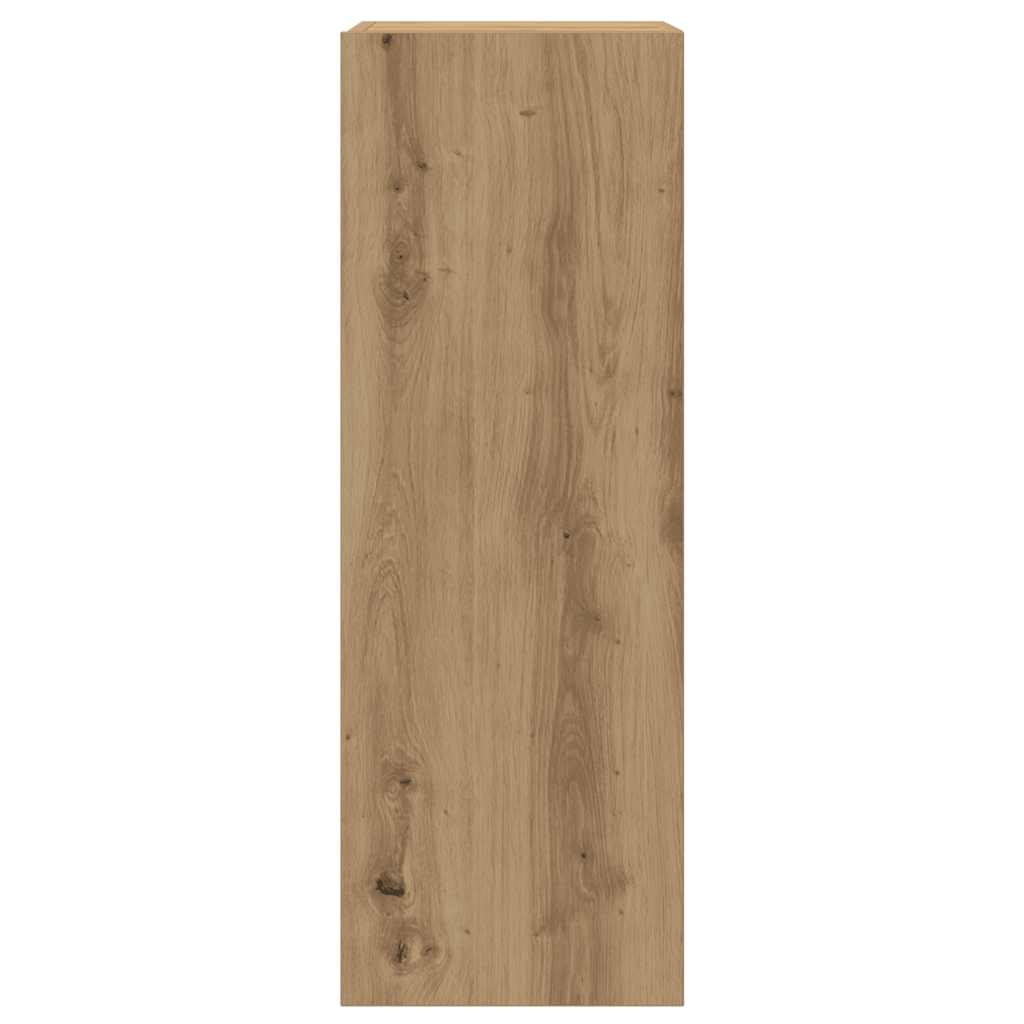 vidaXL 5 Piece TV Cabinet Set Wall-mounted Artisan Oak Engineered Wood