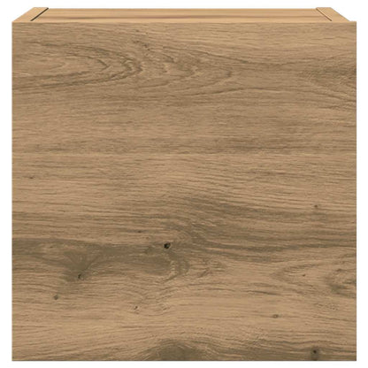 vidaXL 5 Piece TV Cabinet Set Wall-mounted Artisan Oak Engineered Wood
