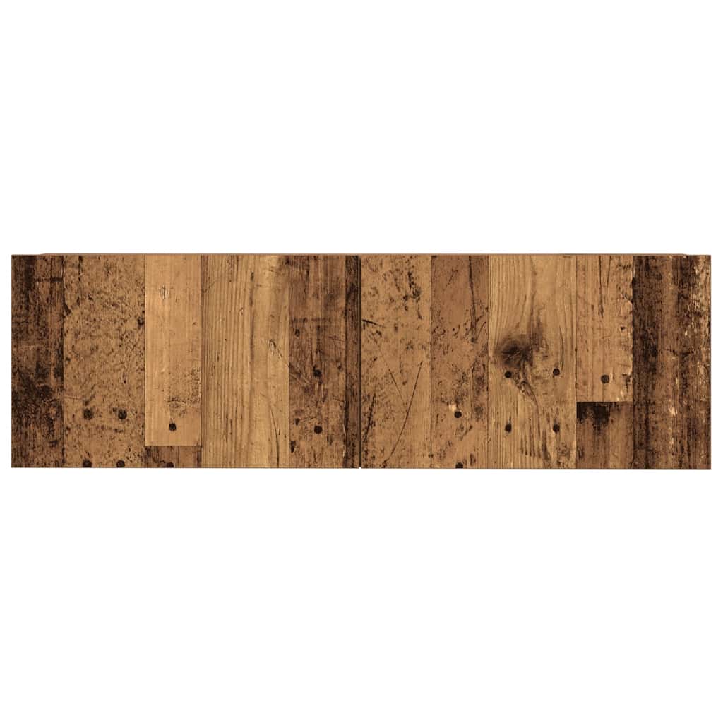 vidaXL 7 Piece TV Cabinet Set Wall-mounted Old Wood Engineered Wood