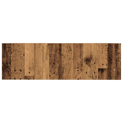 vidaXL 7 Piece TV Cabinet Set Wall-mounted Old Wood Engineered Wood