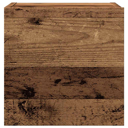 vidaXL 7 Piece TV Cabinet Set Wall-mounted Old Wood Engineered Wood