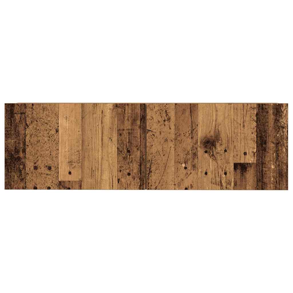 vidaXL 7 Piece TV Cabinet Set Wall-mounted Old Wood Engineered Wood